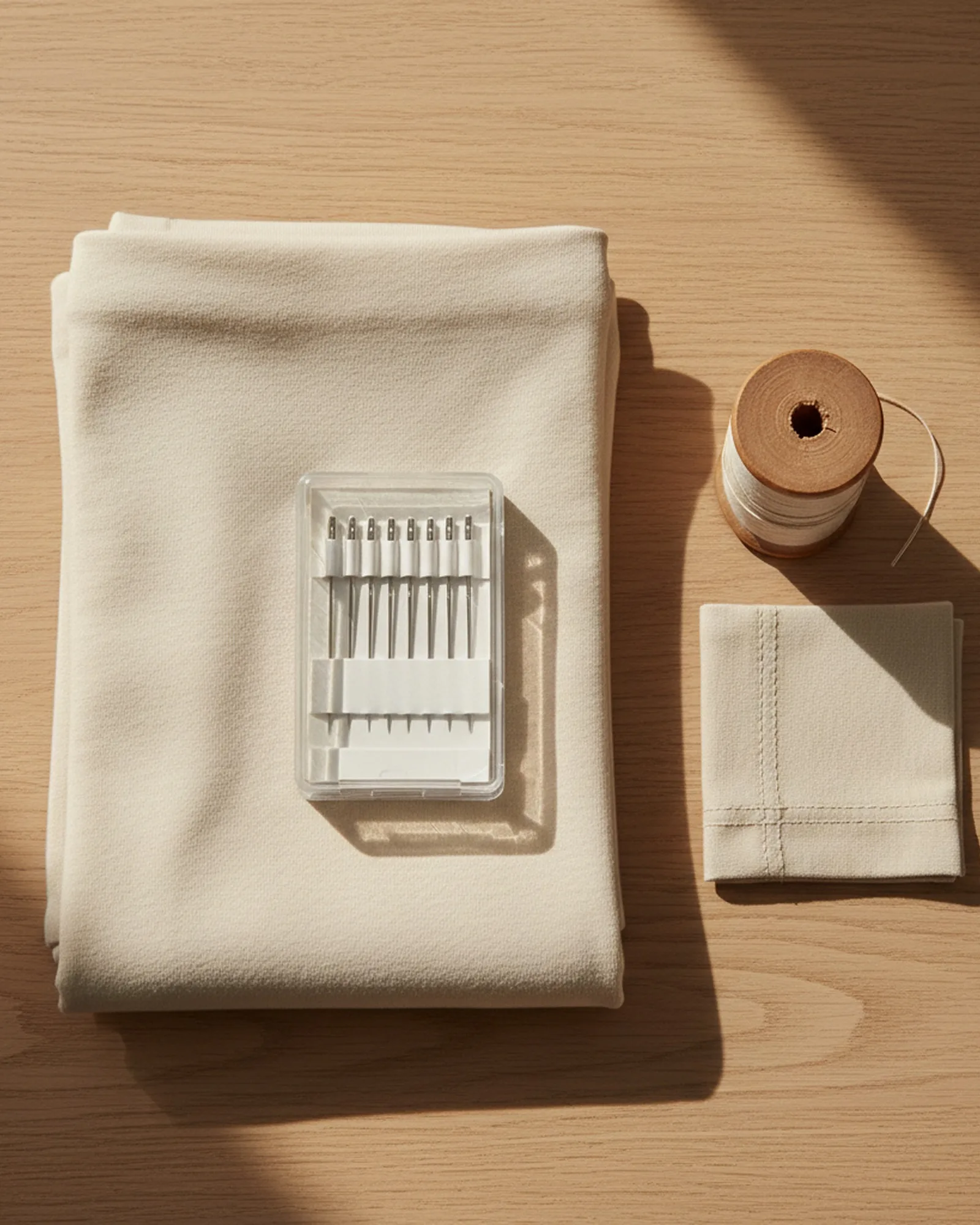 Pochette d'aiguilles de machine à coudre de tailles différentes